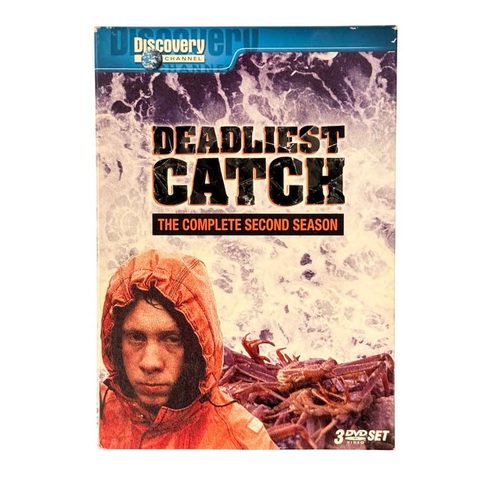 Deadliest Catch The Complete Second Season 3-DVD Set Discovery Channel 2007